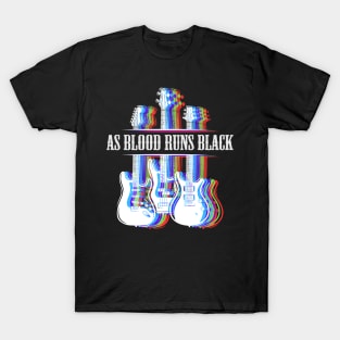 AS BLOOD RUNS BLACK BAND T-Shirt